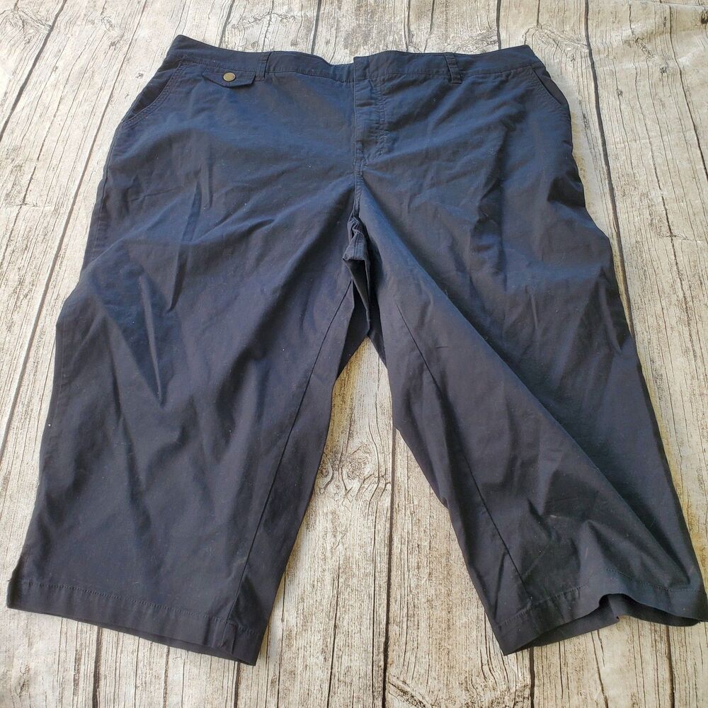 Avenue Navy Blue Pants Size 22